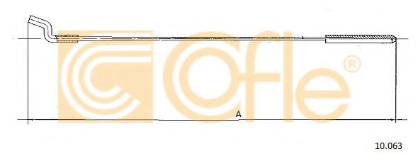 Тросик газа COFLE 10.063