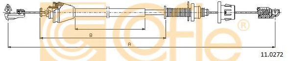 Тросик газа COFLE 11.0272