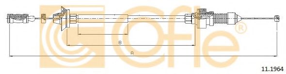 Тросик газа COFLE 11.1964