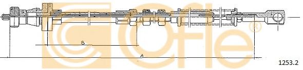 Тросик газа COFLE 1253.2