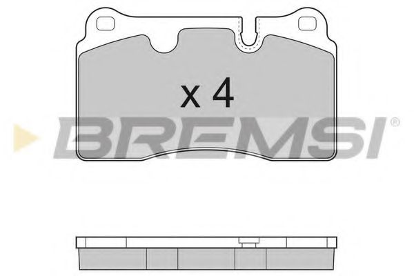 Тормозные колодки BREMSI BP3288