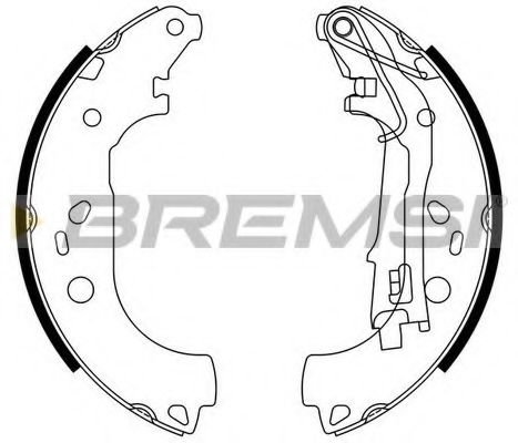 Тормозные колодки BREMSI GF0161