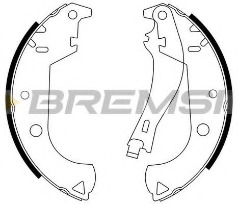 Тормозные колодки BREMSI GF0184