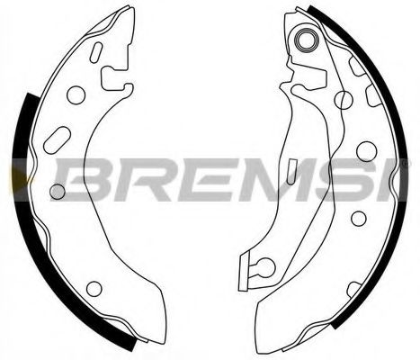 Тормозные колодки BREMSI GF0235