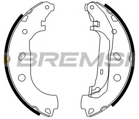 Тормозные колодки BREMSI GF0244