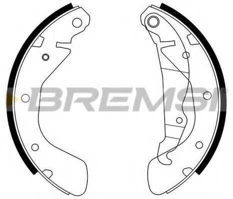 Тормозные колодки BREMSI GF0353