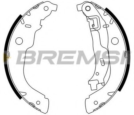 Тормозные колодки BREMSI GF0389