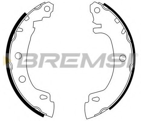 Гальмівні колодки BREMSI GF0405