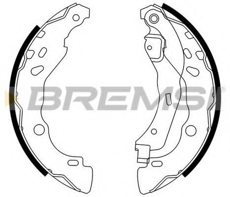 Тормозные колодки BREMSI GF0409