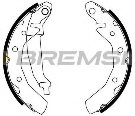 Тормозные колодки BREMSI GF0630