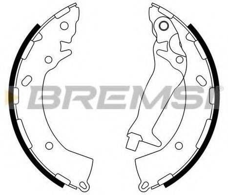 Тормозные колодки BREMSI GF0744