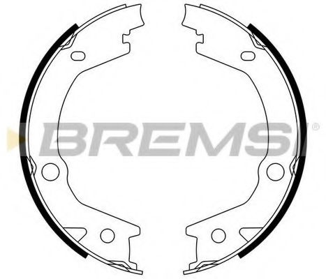 Тормозные колодки BREMSI GF0765