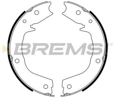 Тормозные колодки BREMSI GF0831