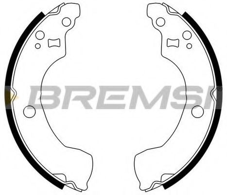 Тормозные колодки BREMSI GF0867