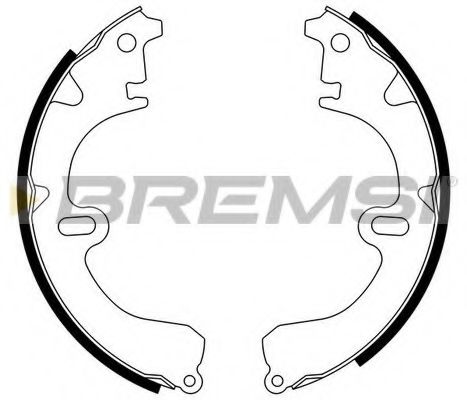 Тормозные колодки BREMSI GF0934