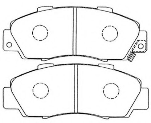 Тормозные колодки FIT FP0503