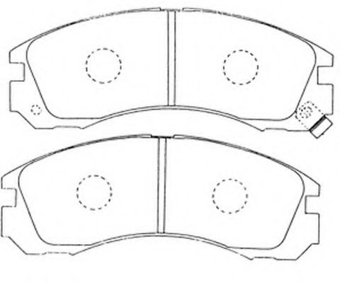 Тормозные колодки FIT FP0530