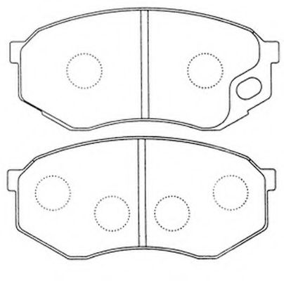 Тормозные колодки FIT FP0735