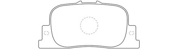 Тормозные колодки FIT FP0835