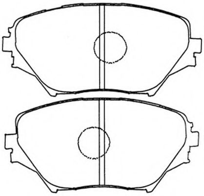 Тормозные колодки FIT FP0862