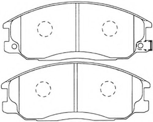 Тормозные колодки FIT FP0864