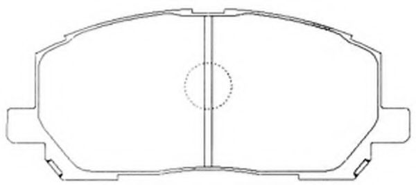Тормозные колодки FIT FP0884
