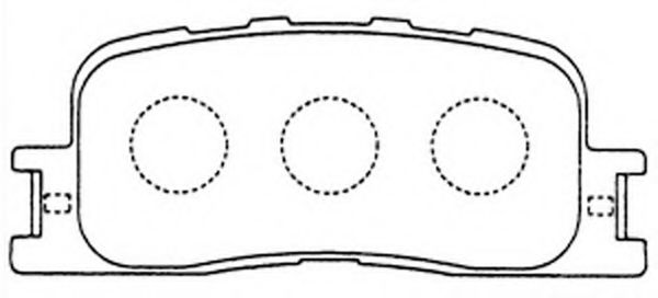 Тормозные колодки FIT FP0885