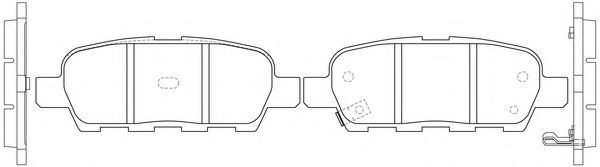 Тормозные колодки FIT FP0905
