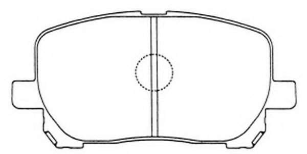 Гальмівні колодки FIT FP0923