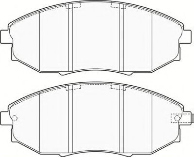 Тормозные колодки FIT FP1031