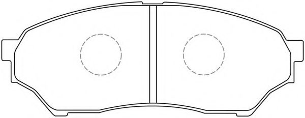 Тормозные колодки FIT FP1218