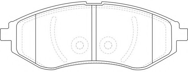 Тормозные колодки FIT FP1269