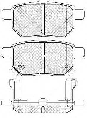 Тормозные колодки FIT FP1354