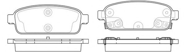 Тормозные колодки FIT FP1468