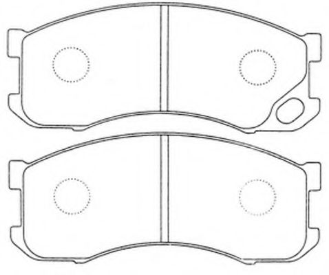 Тормозные колодки FIT FP3130