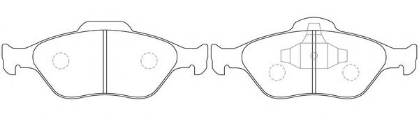 Тормозные колодки FIT FP5157