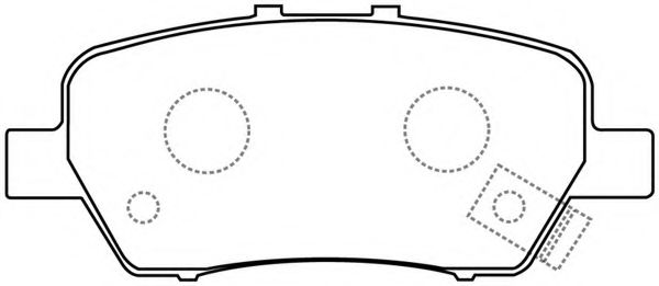 Тормозные колодки FIT FP8188