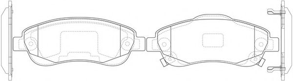 Тормозные колодки FIT FP8192