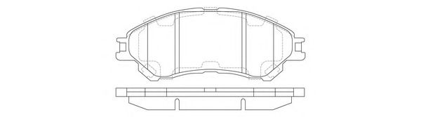 Тормозные колодки FIT FP9213