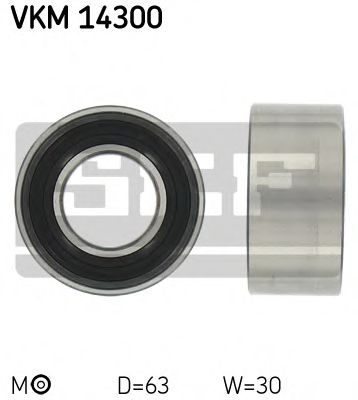 Натяжной ролик ремня ГРМ SKF VKM 14300