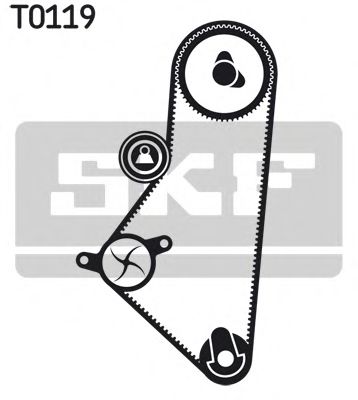 Помпа + комплект ГРМ SKF VKMC 03202-1