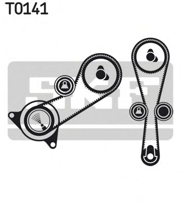 Комплект ремня ГРМ SKF VKMA 07302 - Фото 1