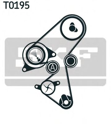 Помпа + комплект ГРМ SKF VKMC 03316