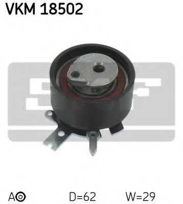 Натяжной ролик ремня ГРМ SKF VKM 18502