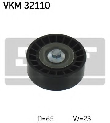 Направляющий / паразитный ролик поликлинового ремня SKF VKM 32110