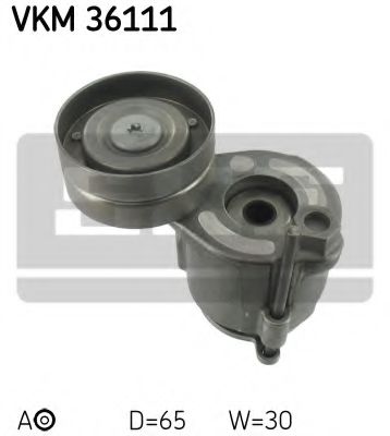 Натяжной ролик поликлинового ремня SKF VKM 36111