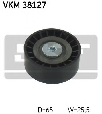 Направляющий / паразитный ролик поликлинового ремня SKF VKM 38127