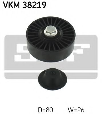 Направляющий / паразитный ролик поликлинового ремня SKF VKM 38219