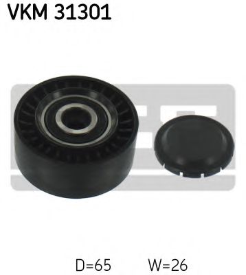Направляющий / паразитный ролик поликлинового ремня SKF VKM 31301