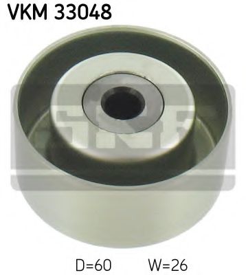 Направляющий / паразитный ролик  поликлинового ремня SKF VKM 33048